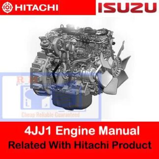 Isuzu 4JJ1 Engine Manual Related With Hitachi Product Isuzu 4JJ1 Engine Manual Related With Hitachi Product