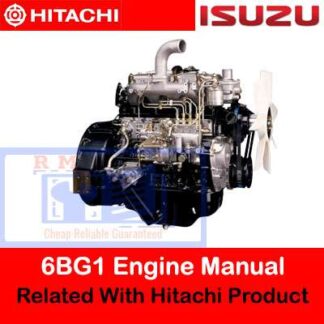 Isuzu 6BG1 Engine Manual Related With Hitachi Product Isuzu 6BG1 Engine Manual Related With Hitachi Product