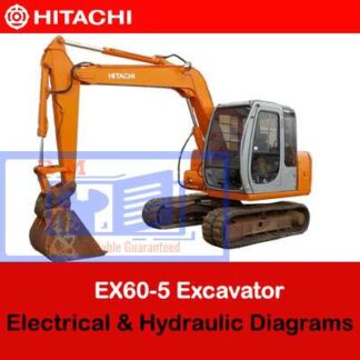 Hitachi EX60-5 Electrical & Hydraulic Diagrams PDF Manual Download
