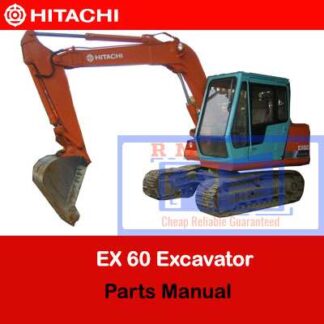 Hitachi EX60 Parts Manual PDF Manual Download