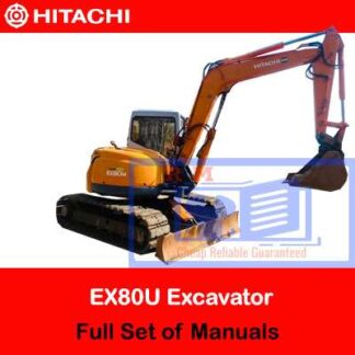 Hitachi EX80U Full Set of Manuals PDF Manual Download