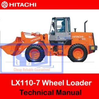 Hitachi LX110-7 Technical Manual PDF Manual Download