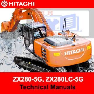 Hitachi ZX280-5G, ZX280LC-5G Technical Manuals PDF Manual Download