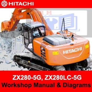 Hitachi ZX280-5G, ZX280LC-5G Workshop Manual and Diagrams PDF Manual Download