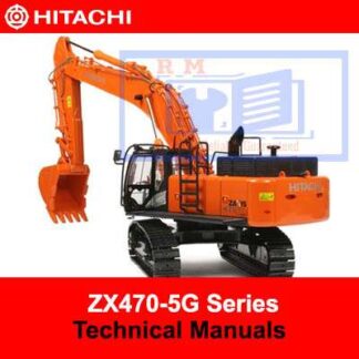 Hitachi ZX470-5G Series Technical Manuals PDF Manual Download