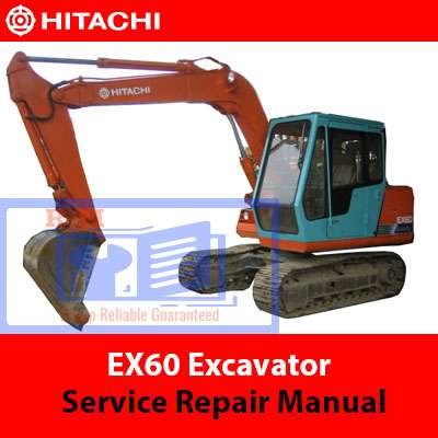 Hitachi EX60 Excavator Service Repair Manual PDF Manual Download