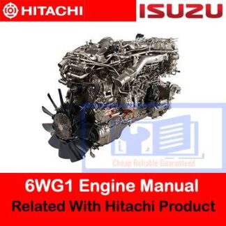 Isuzu 6WG1 Engine Manual Related With Hitachi Product PDF Manual Download
