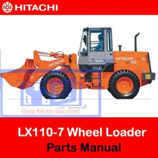 Hitachi LX110-7 Wheel Loader Parts Manual PDF Manual Download