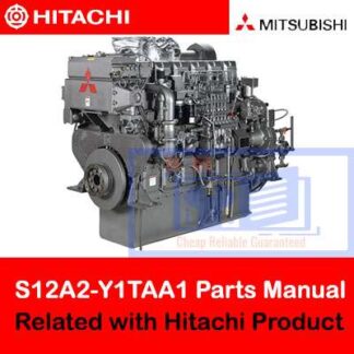 Mitsubishi S12A2-Y1TAA1 Engine Parts Manual Related with Hitachi Product PDF Manual Download