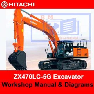 Hitachi ZX470LC-5G Workshop Manual and Diagrams PDF Manual Download