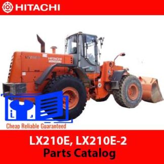Hitachi Wheel Loader LX210E, LX210E-2 Parts Catalog PDF Manual Download