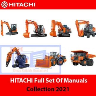 Hitachi Heavy Machinery Manuals Set of Collection 2021 PDF Manual Download
