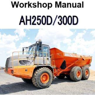 Hitachi AH250D , AH300D Articulated Dump Workshop Manual PDF Manual Download
