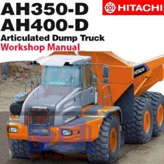 Hitachi AH350D , AH400D Articulated Dump Workshop Manual PDF Manual Download