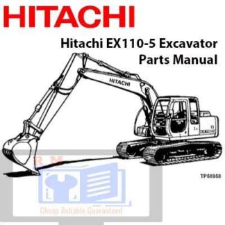 Hitachi EX110-5 Excavator Parts Manual PDF Manual Download