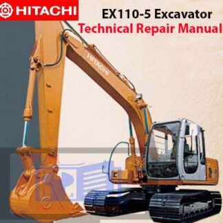 Hitachi EX110-5 Excavator Technical Repair Manual PDF Manual Download