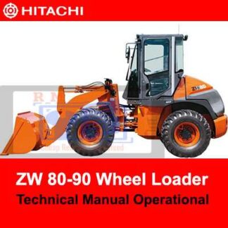 Hitachi ZW 80-90 Wheel Loader Technical Manual Operational Principles PDF Manual Download