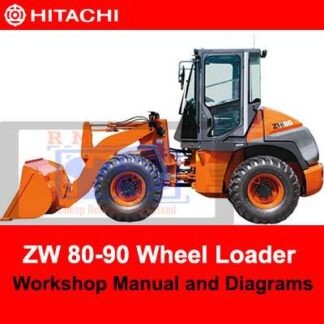 Hitachi ZW 80-90 Wheel Loader Workshop Manual and Diagrams PDF Manual Download