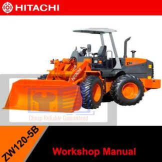 Hitachi ZW120-5B Wheel Loader Workshop Manual PDF Manual Download