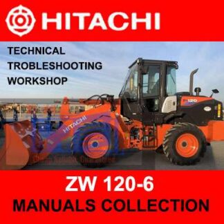 Hitachi ZW120-6 Wheel Loader Manuals Collection PDF Manual Download