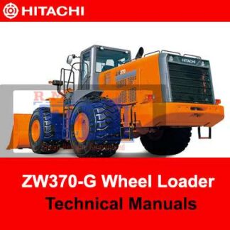 Hitachi ZW370-G Wheel Loader Technical Manuals PDF Manual Download
