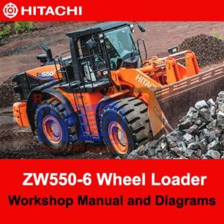 Hitachi ZW550-6 Wheel Loader Workshop Manual and Diagrams PDF Manual Download