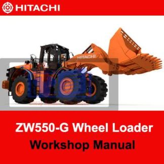 Hitachi ZW550-G Wheel Loader Workshop Manual PDF Manual Download