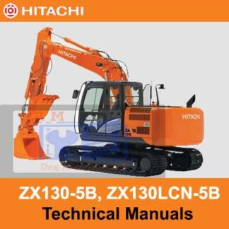 Hitachi ZX130-5B, ZX130LCN-5B Technical Manuals PDF Manual Download