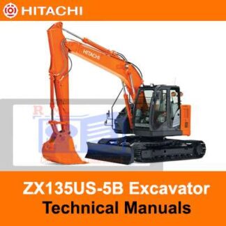 Hitachi ZX135US-5B Technical Manuals PDF Manual Download