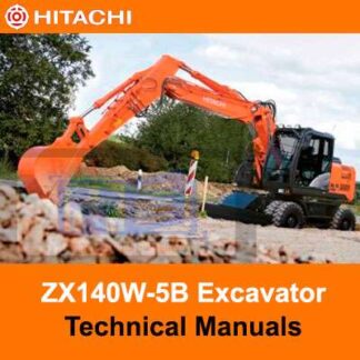 Hitachi ZX140W-5B Technical Manuals PDF Manual Download