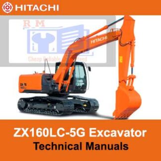Hitachi ZX160LC-5G Technical Manual PDF Manual Download
