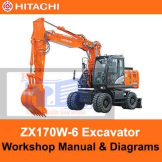 Hitachi ZX170W-6 Workshop Manual and Diagrams PDF Manual Download