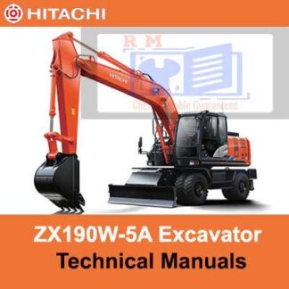 Hitachi ZX190W-5A Technical Manuals PDF Manual Download