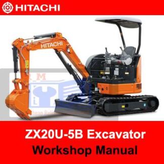 Hitachi ZX20U-5B Excavator Workshop Manual PDF Manual Download