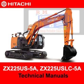 Hitachi ZX225US-5A, ZX225USLC-5A Technical Manuals PDF Manual Download