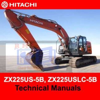 Hitachi ZX225US-5B, ZX225USLC-5B Technical Manuals PDF Manual Download