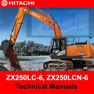 Hitachi ZX250LC-6, ZX250LCN-6 Technical Manuals PDF Manual Download