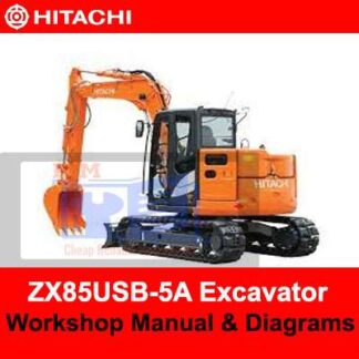 Hitachi ZX85USB-5A Workshop Manual and Diagrams PDF Manual Download