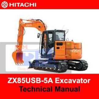 Hitachi ZX85USB-5A Technical Manual PDF Manual Download