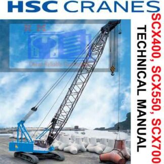 Hitachi Sumitomo SCX400, SCX550, SCX700 Crawler Crane Technical Manual PDF Manual Download