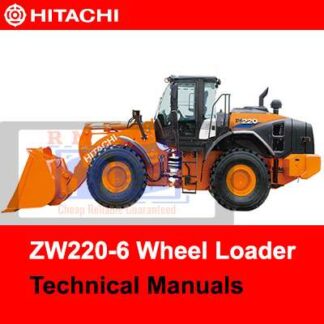Hitachi ZW220-6 Wheel Loader Technical Manuals PDF Manual Download