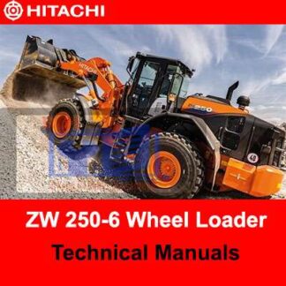 Hitachi ZW250-6 Wheel Loader Technical Manuals PDF Manual Download