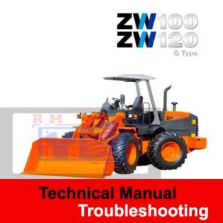 Hitachi ZW 100-120 G Wheel Loader Technical Troubleshooting Manual PDF Manual Download