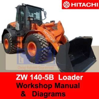 Hitachi ZW 140-5B ZW 140PL-5B Wheel Loader Technical Troubleshooting Manual PDF Manual Download