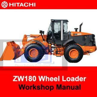 Hitachi ZW180 Wheel Loader Workshop Manual PDF Manual Download