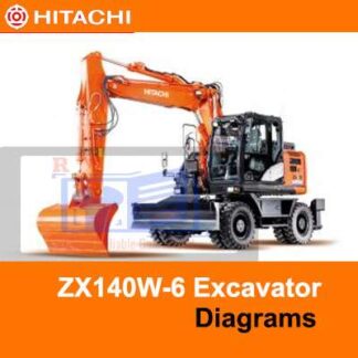 Hitachi ZX140W-6 Technical Manuals PDF Manual Download
