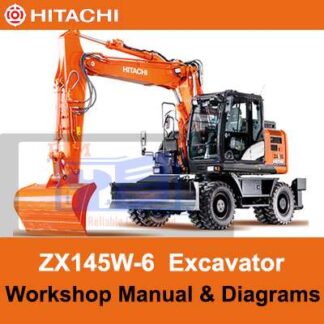 Hitachi ZX145W-6 Workshop Manual and Diagrams PDF Manual Download