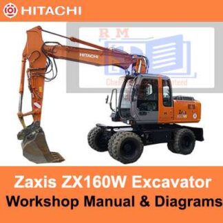 Hitachi Zaxis ZX160W Workshop Manual and Diagrams PDF Manual Download