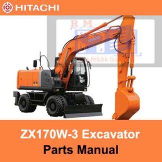 Hitachi Zaxis ZX170W-3 Parts Manual PDF Manual Download