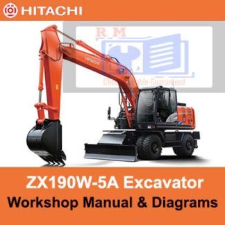 Hitachi ZX190W-5A Workshop Manual and Diagrams PDF Manual Download